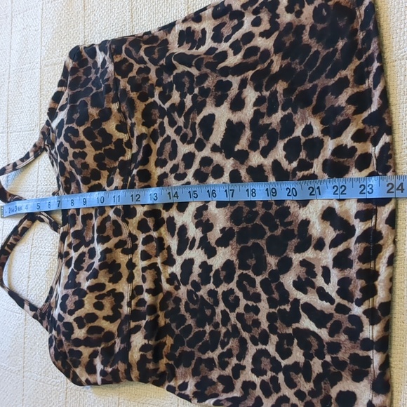 Rae Mode Leopard Print Racer Back Top - Picture 8 of 9